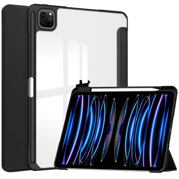 „Deluxe“ atverčiamas dėklas - juodas (iPad Pro 11 (2025) / 11 (2024))
