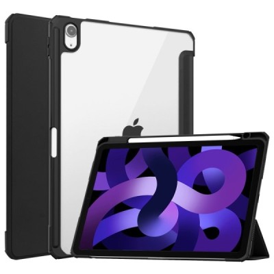 „Deluxe“ tahke kaaned - must (iPad Air 11 2026 / iPad Air 11 2025 / iPad Air 11 2024)