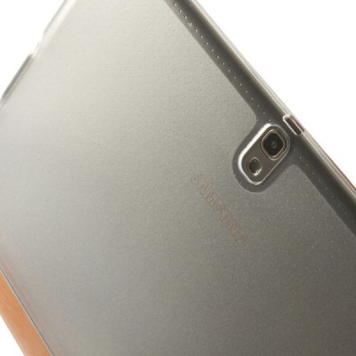 Samsung Galaxy Tab S 10.5 plonas atverčiamas oranžinis dėklas / Priedai.lt