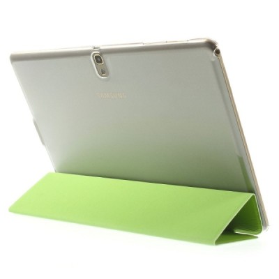 Samsung Galaxy Tab S 10.5 plonas atverčiamas žalias dėklas / Priedai.lt