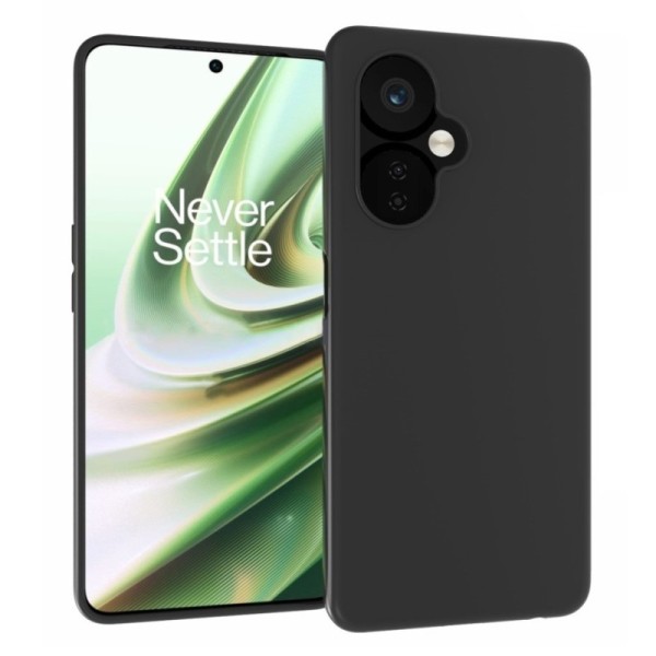 Cieta silikona (TPU) apvalks - melns (OnePlus Nord CE 3 Lite 5G)