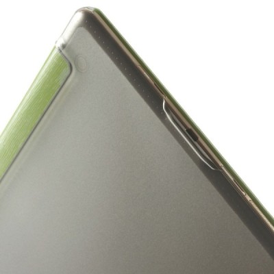 Samsung Galaxy Tab S 10.5 plonas atverčiamas žalias dėklas / Priedai.lt