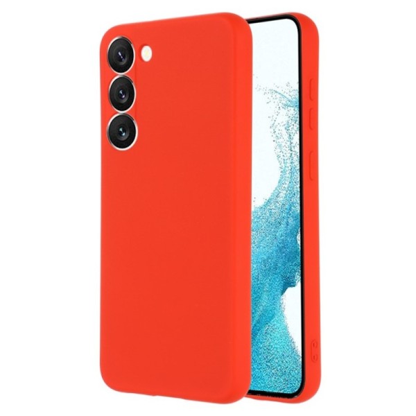 „Shell“ cieta silikona (TPU) apvalks - sarkans (Galaxy S23)