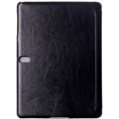 Samsung Galaxy Tab S 10.5 (T805, T800) atvēramais melns maciņš / Vacins.lv