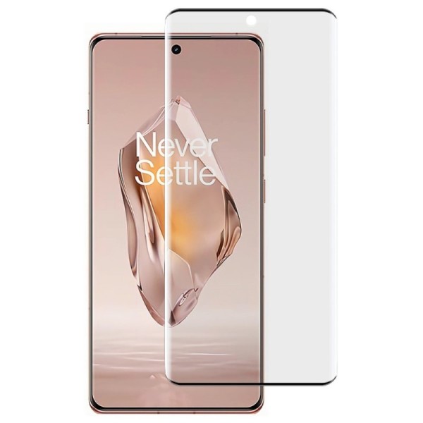 „Imak“ Tempered Glass pilnīgi aizsedzams ekrāna aizsargstikls 0.2 mm - melns (OnePlus 12R / Ace 3)