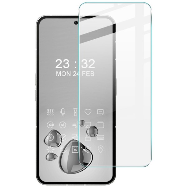 „Imak“ Tempered Glass (nepilno dengimo) apsauginis ekrano stiklas 0.3 mm - skaidrus (Nothing Phone 2a / 2a Plus)