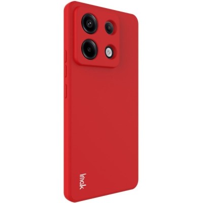 Redmi Note 13 Pro 5G (Poco X6 5G) „Imak“ cieta silikona (TPU) sarkans apvalks | vacins.lv