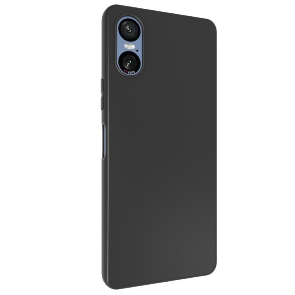 Cieta silikona (TPU) apvalks - melns (Xperia 10 VI)