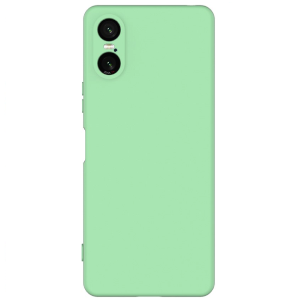 „Shell“ cieta silikona (TPU) apvalks - zaļš (Xperia 10 VI)