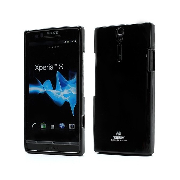 „Mercury“ dėklas - juodas (Xperia S)