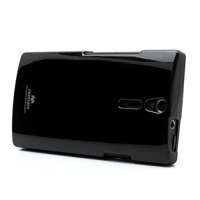 Mercury TPU kieto silikono juodas Sony Xperia S dėklas - nugarėlė / Priedai.lt