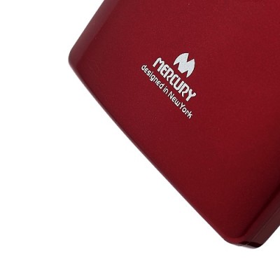 Mercury TPU kieto silikono raudonas Sony Xperia S dėklas - nugarėlė / Priedai.lt