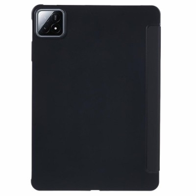 Xiaomi Pad 6S Pro solīds atvēramais melns maciņš - vāciņš | Vacins.lv