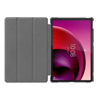 Lenovo Tab M11 (TB330FU) atvēramais pelēks maciņš | Vacins.lv