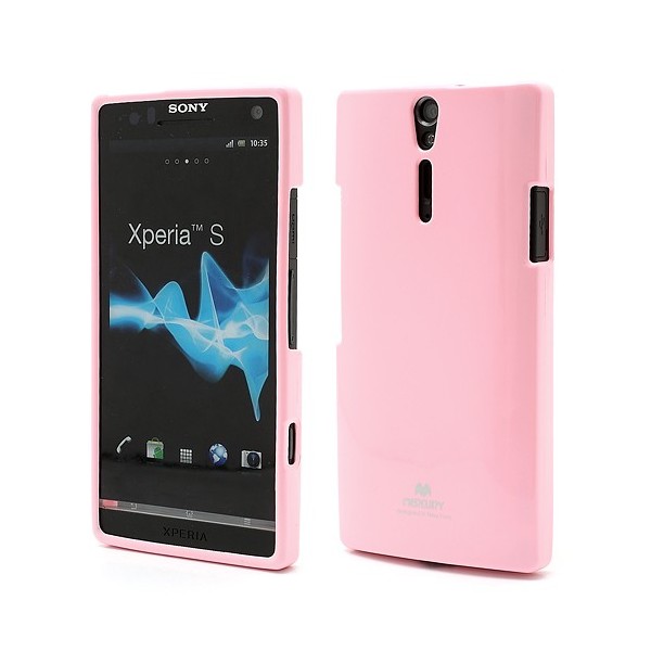 „Mercury“ dėklas - šviesiai rožinis (Xperia S)