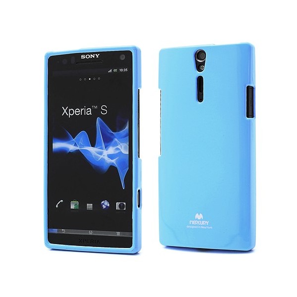 „Mercury“ dėklas - šviesiai mėlynas (Xperia S)