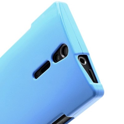 Mercury TPU kieto silikono šviesiai mėlynas Sony Xperia S dėklas - nugarėlė / Priedai.lt