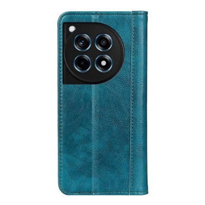 OnePlus 12R (Ace 3) zaļš ādas atvērams maciņš ar magnetu | Vacins.lv