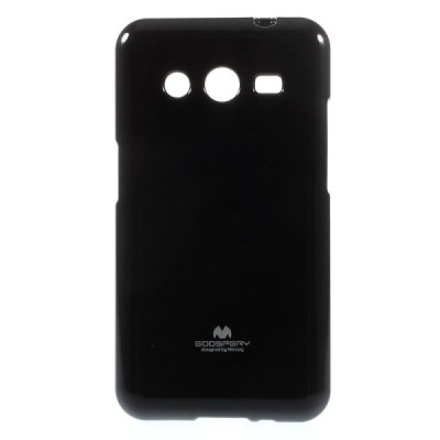 Mercury TPU kieto silikono juodas Samsung Galaxy Core 2 G355 dėklas - nugarėlė / Priedai.lt