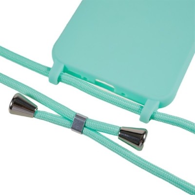 Samsung Galaxy A55 5G (SM-A556) Strap cieta silikona (TPU) piparmētru apvalks | vacins.lv