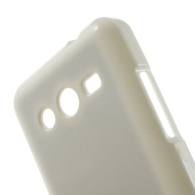 Mercury TPU kieto silikono baltas Samsung Galaxy Core 2 G355 dėklas - nugarėlė / Priedai.lt