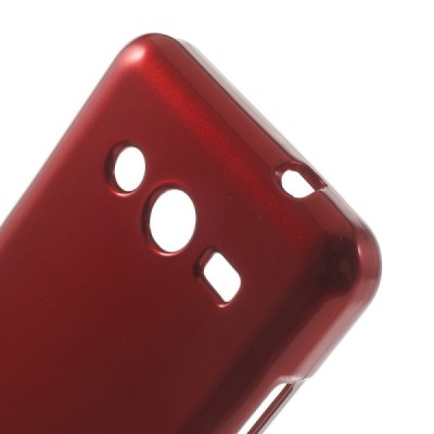 Mercury TPU kieto silikono raudonas Samsung Galaxy Core 2 G355 dėklas - nugarėlė / Priedai.lt