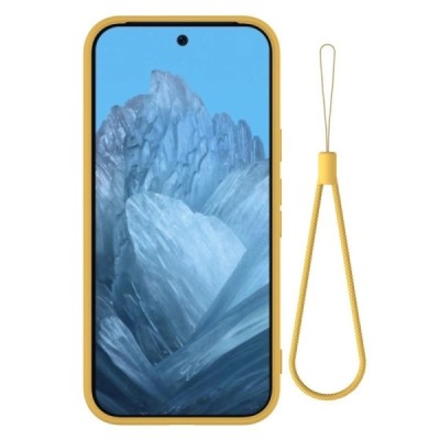 Google Pixel 9 Shell cieta silikona (TPU) apvalks - dzeltens | vacins.lv