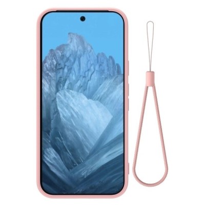 Google Pixel 9 Pro XL Shell cieta silikona (TPU) apvalks - rozs | vacins.lv