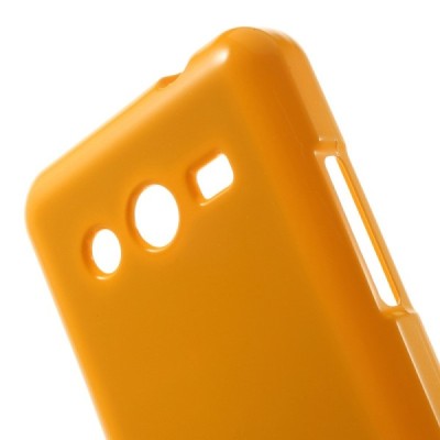 Mercury TPU kieto silikono geltonas Samsung Galaxy Core 2 G355 dėklas - nugarėlė / Priedai.lt