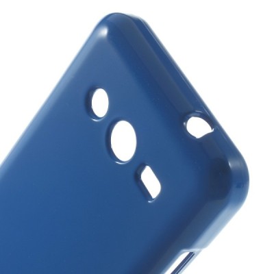 Mercury TPU kieto silikono mėlynas Samsung Galaxy Core 2 G355 dėklas - nugarėlė / Priedai.lt