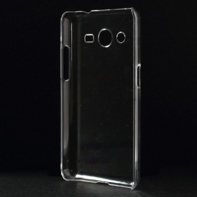 Samsung Galaxy Core 2 G355 plastikinis skaidrus (permatomas) dėklas - nugarėlė / Priedai.lt