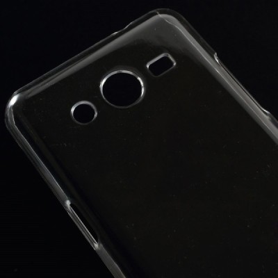 Samsung Galaxy Core 2 G355 plastikinis skaidrus (permatomas) dėklas - nugarėlė / Priedai.lt