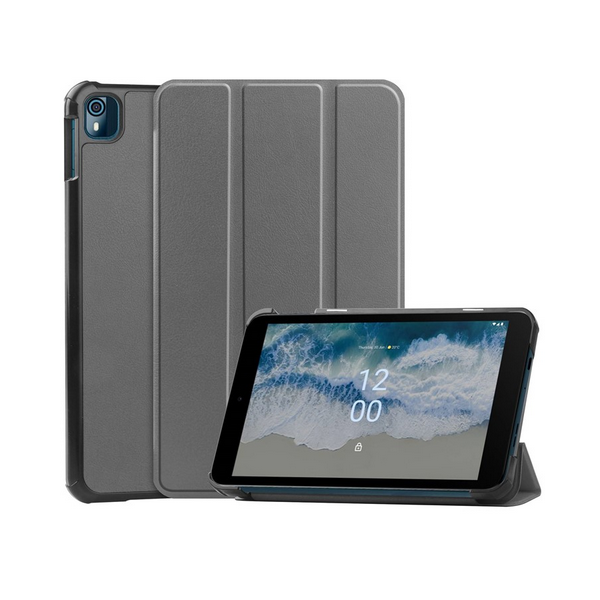 Atverčiamas dėklas - pilkas (Nokia T10 8")