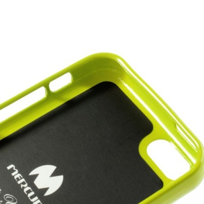 „Mercury“ Color kieto silikono (TPU) žalias Apple iPhone 5C dėklas (dėkliukas) / Priedai.lt