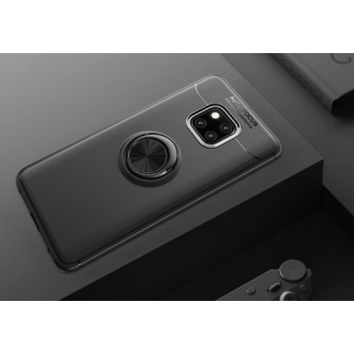 Huawei Mate 20 Pro „FOCUS“ Kickstand kieto silikono TPU juodas dėklas - nugarėlė | Priedai.lt