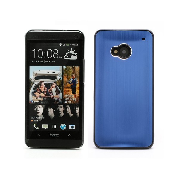 Šlifuoto metalo dėklas - mėlynas (One)