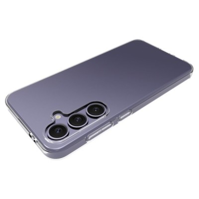 Samsung Galaxy S24 FE (SM-S721) kieto silikono TPU skaidrus dėklas - nugarėlė | Priedai.lt