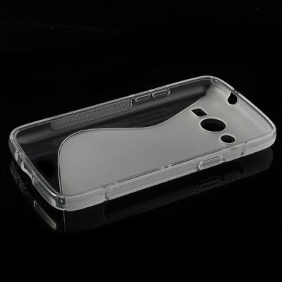 Samsung Galaxy Core LTE G386 kieto silikono tpu skaidrus (permatomas) dėklas - nugarėlė / Priedai.lt