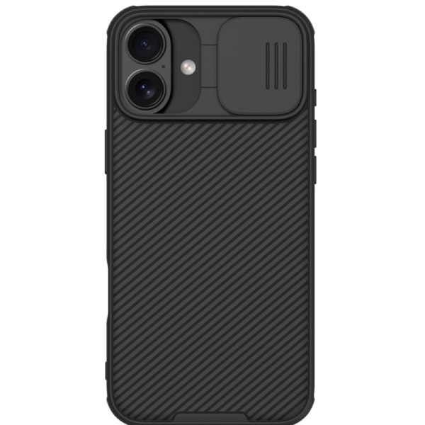 "Nillkin" CamShield Pro Magnetic apvalks - melns (iPhone 16)