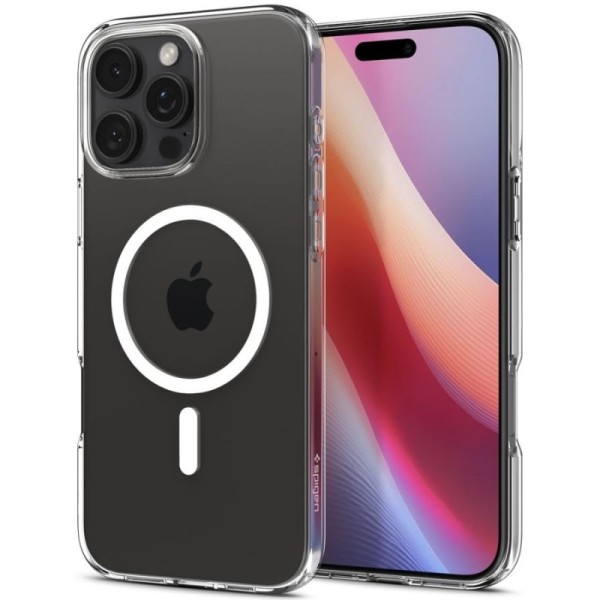 "Spigen" Liquid Crystal MagFit apvalks - dzidrs (iPhone 16 Pro Max)