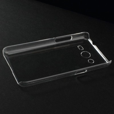 Samsung Galaxy Core LTE G386 plastikinis skaidrus (permatomas) dėklas - nugarėlė / Priedai.lt