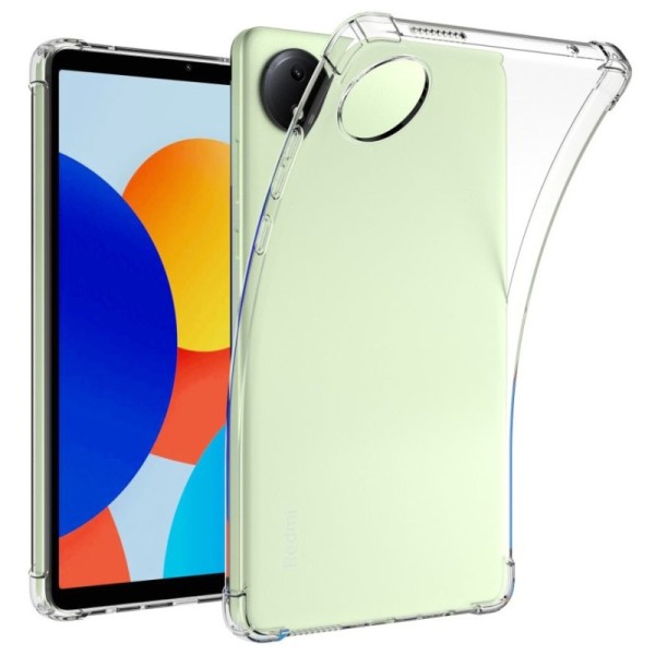 Pastiprinātas aizsardzības cieta silikona (TPU) apvalks - dzidrs (Redmi Pad SE 4G 8.7)