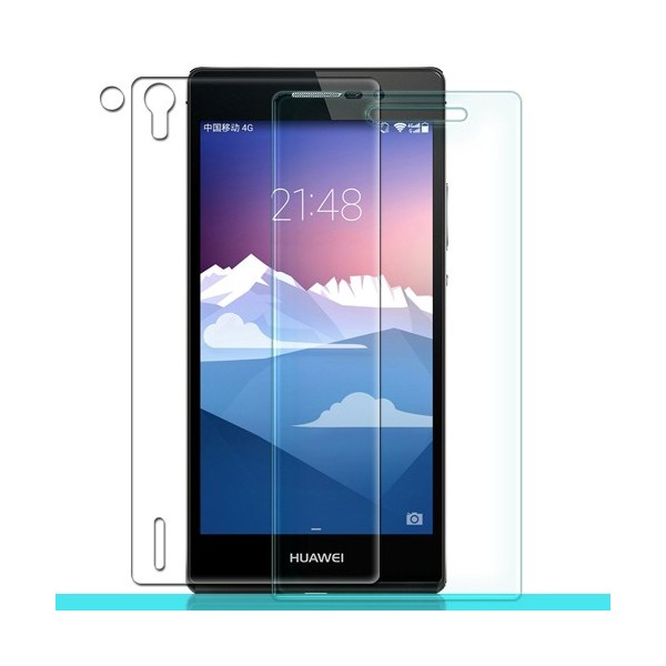 „Nillkin“ H+ Pro apsauginis ekrano stiklas ir nugarėlės plėvelė (Ascend P7)