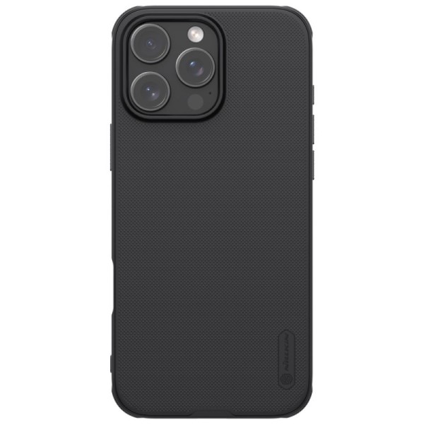 "Nillkin" Frosted Shield Pro Magnetic apvalks - melns (iPhone 16 Plus)