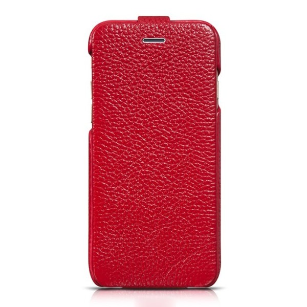 „HOCO“ Duke vertikāli atvēramais futrālis - sarkans (iPhone 6 / 6s)