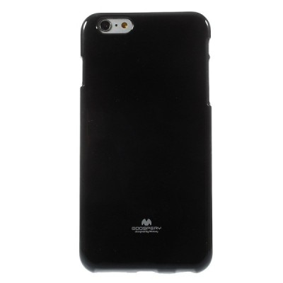 Apple iPhone 6 Plus (6s Plus) juodas Mercury kieto silikono (TPU) dėklas / Priedai.lt