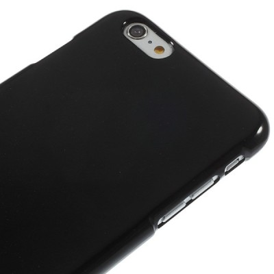 Apple iPhone 6 Plus (6s Plus) juodas Mercury kieto silikono (TPU) dėklas / Priedai.lt
