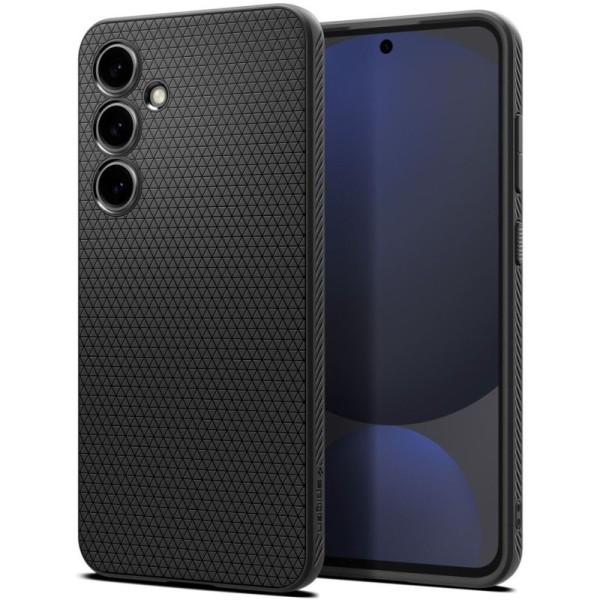 „Spigen“ Liquid Air dėklas - juodas (Galaxy S24 FE)