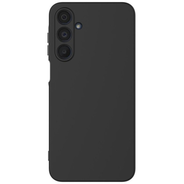 "Shell" cieta silikona (TPU) apvalks - melns (Galaxy A16)