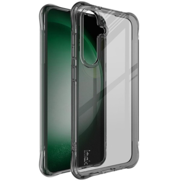 "Imak" pastiprinātas aizsardzības cieta silikona (TPU) apvalks - pelēks (Galaxy S24 FE)